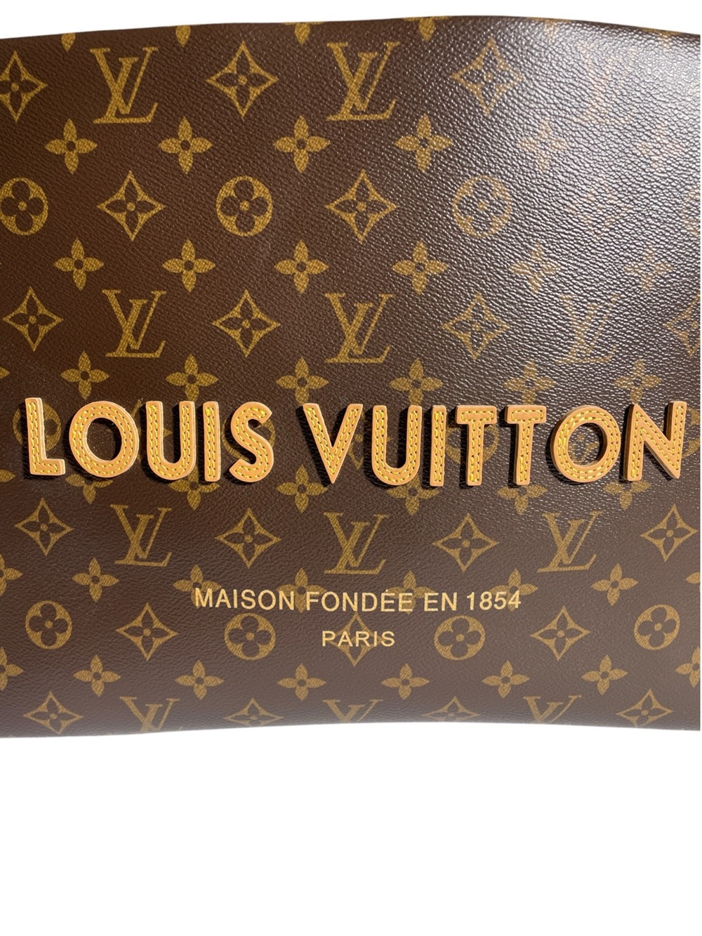π€ Womenβs Monogram Oversized Shopper Tote with Strap π€ - Picture 4 of 13